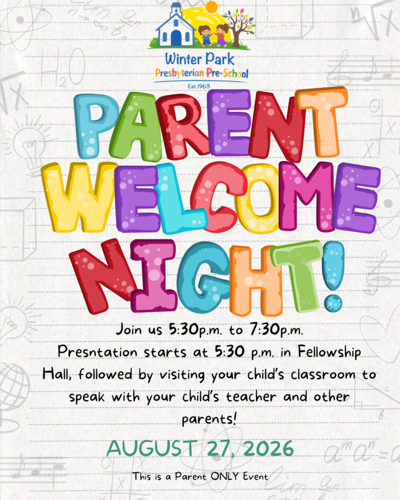 Parent Welcome Night